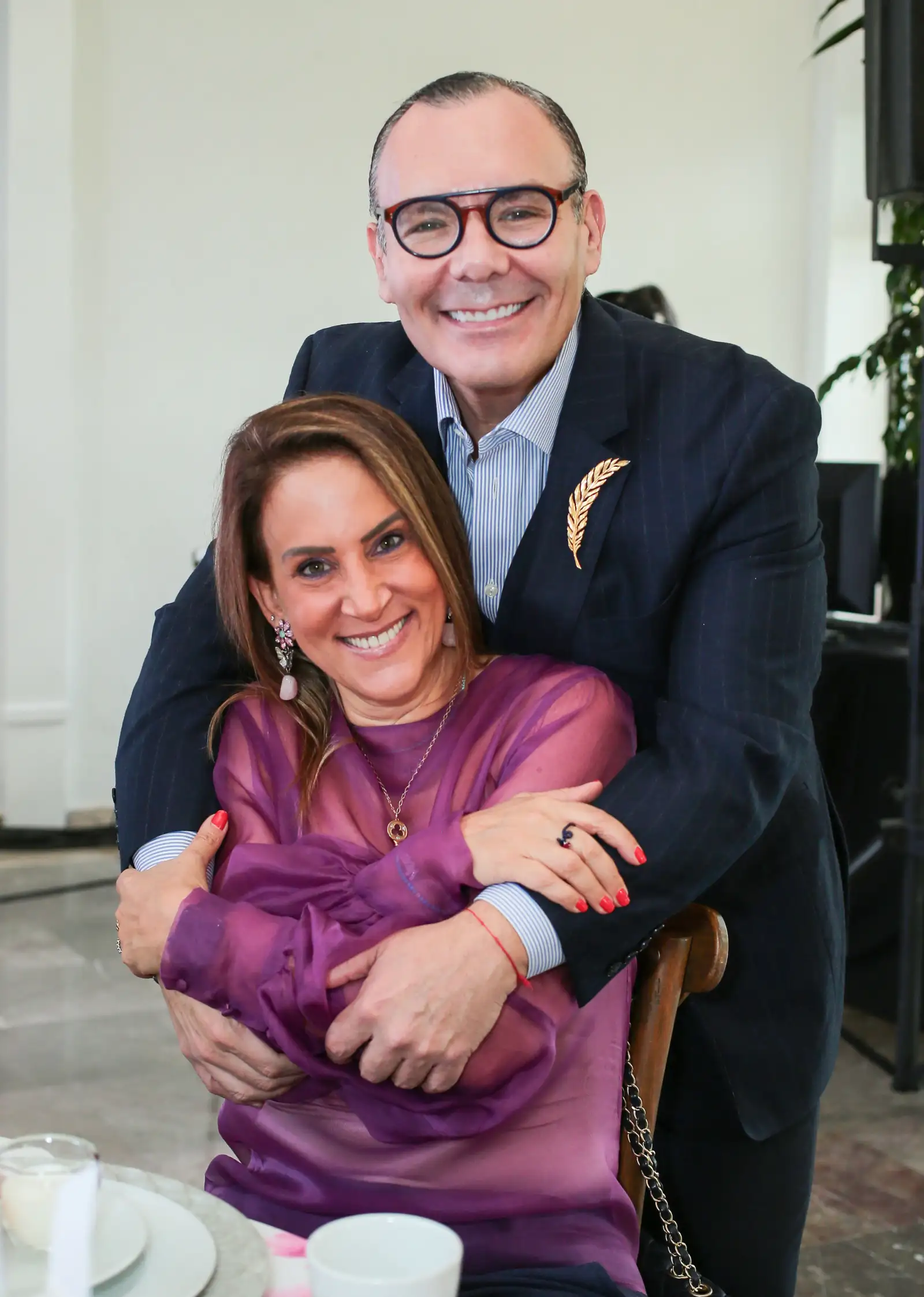 Verónica Salame y Daniel Espinosa