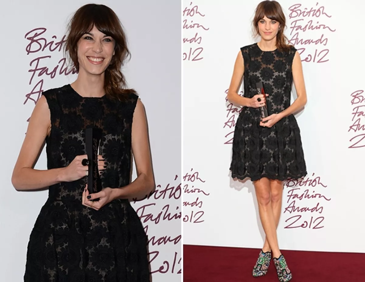 Alexa Chung ganó por cuarta ocasión el premio al Britsh Style Icon.