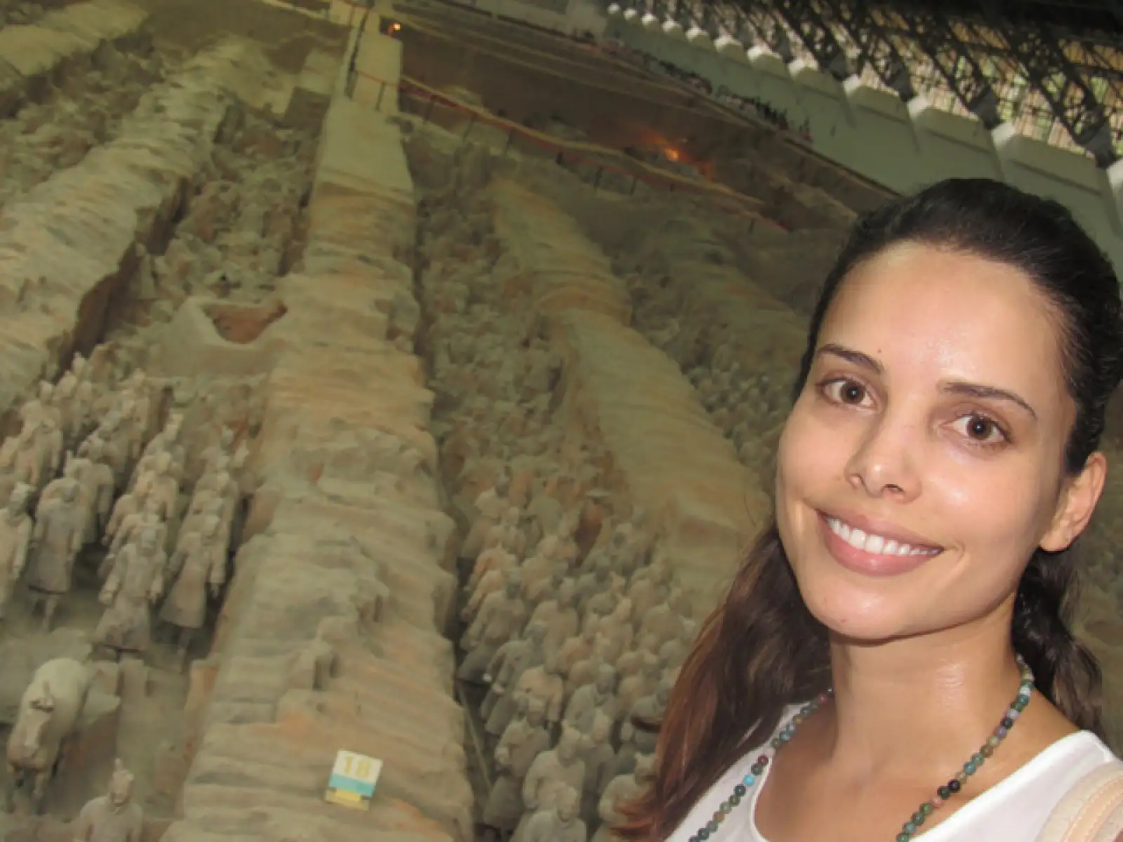 Los Guerreros de Terracota de Xian también formaron parte del tour.