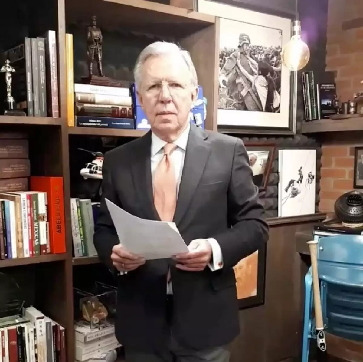 Joaquín López Doriga es titular del noticiero estelar de Televisa.