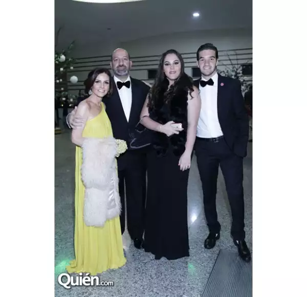 María de Jesús, Patrick, Ana Isabel y Diego Slim.