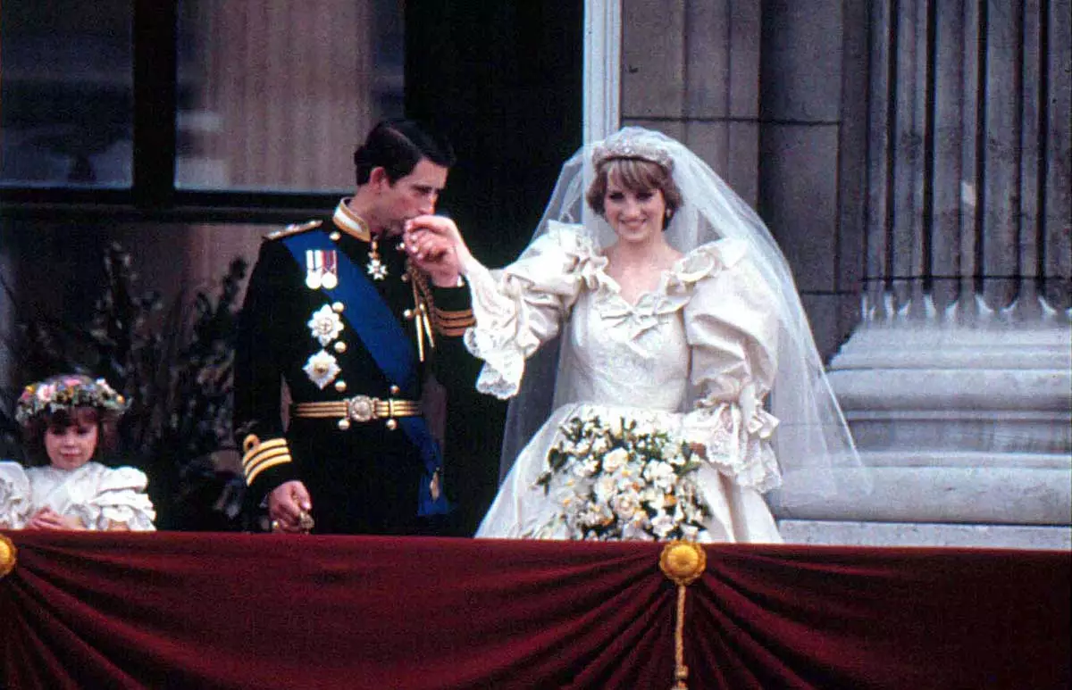 Vestido novia Lady Di