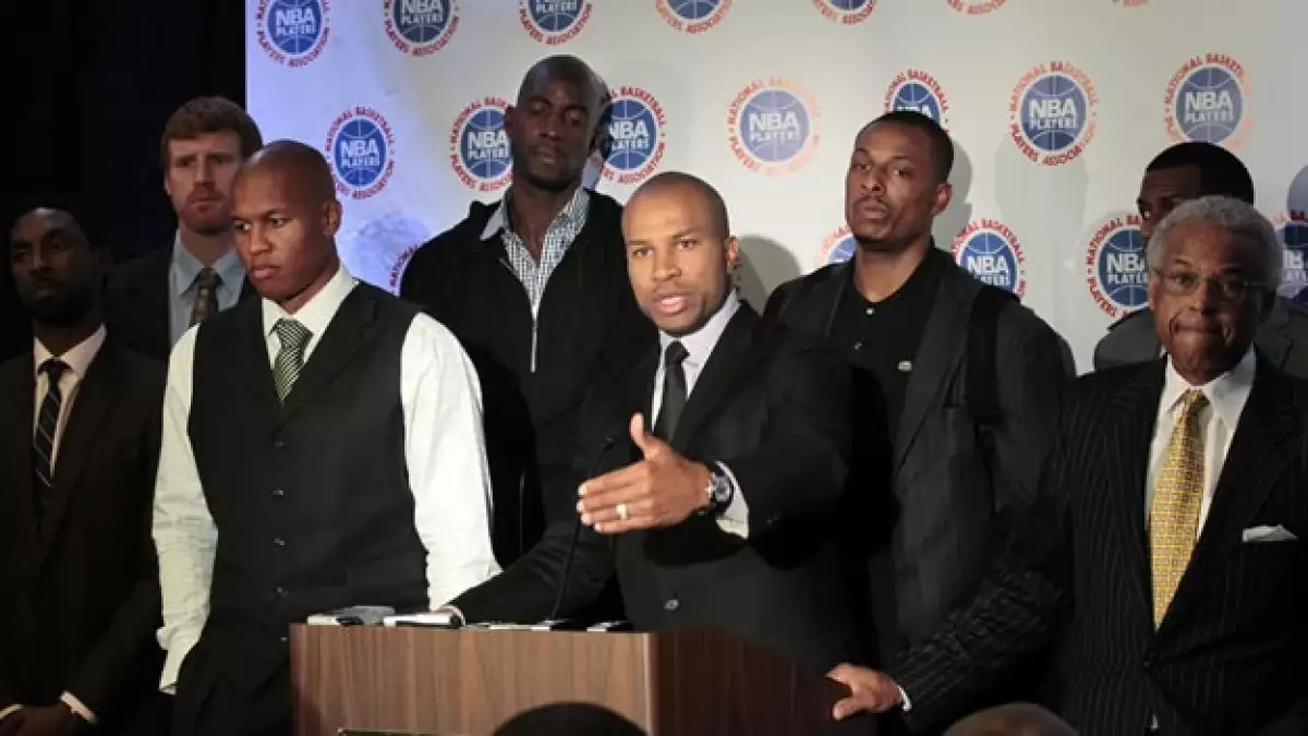 Jugadores de la NBA en paro