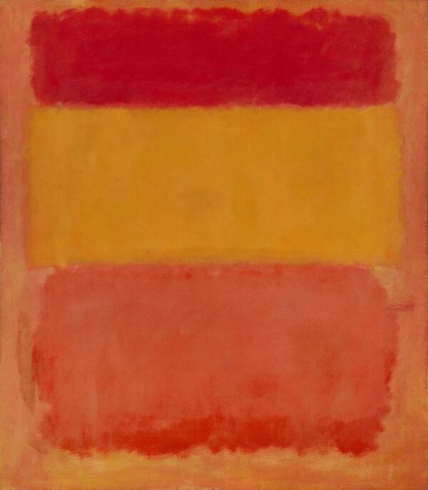 Orange, Red, Yellow