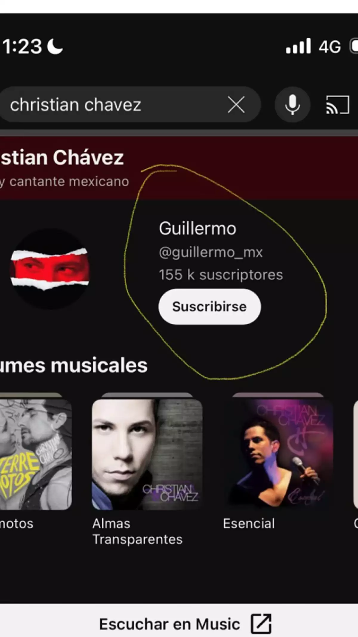 Christian Chávez denuncia en redes robo de su canal de Youtube