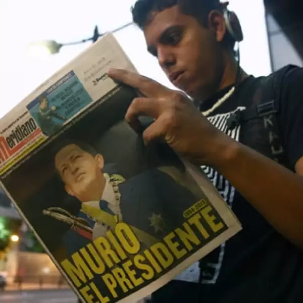 Venezuela de luto por Chávez