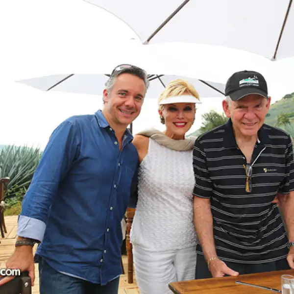 Toño Purón,Raquel Bessudo y León Bessudo
