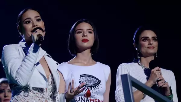 Danna Paola, Aislinn Derbez y Ángela Aguilar