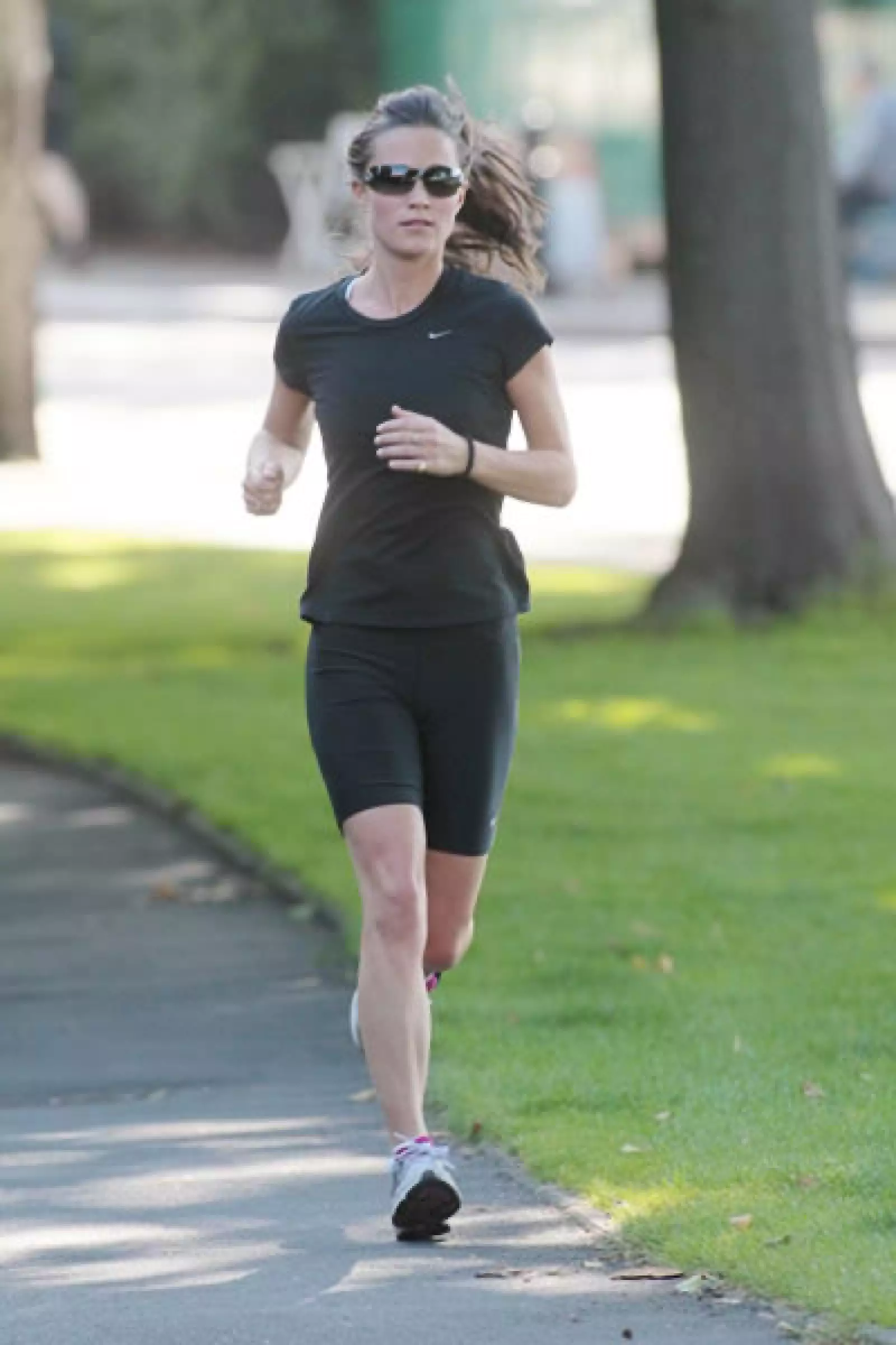 Pippa Middleton, hermana de Kate, es vista constantemente corriendo por Chelsea, en Londres.