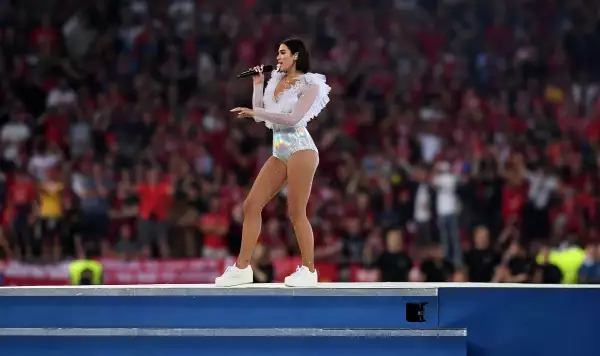 Show de Dua Lipa Champions League