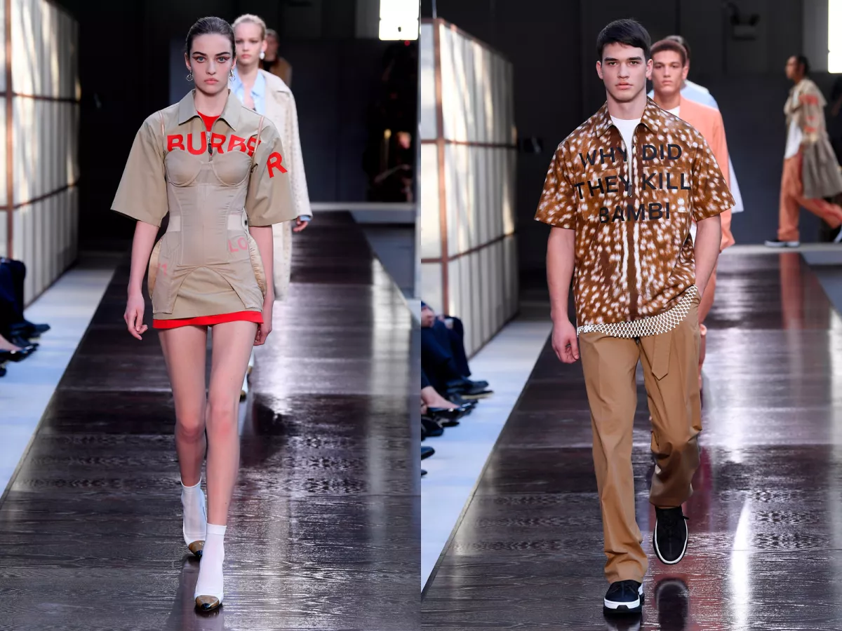 Burberry show, Runway, London Fashion Week, UK - 17 Sep 2018