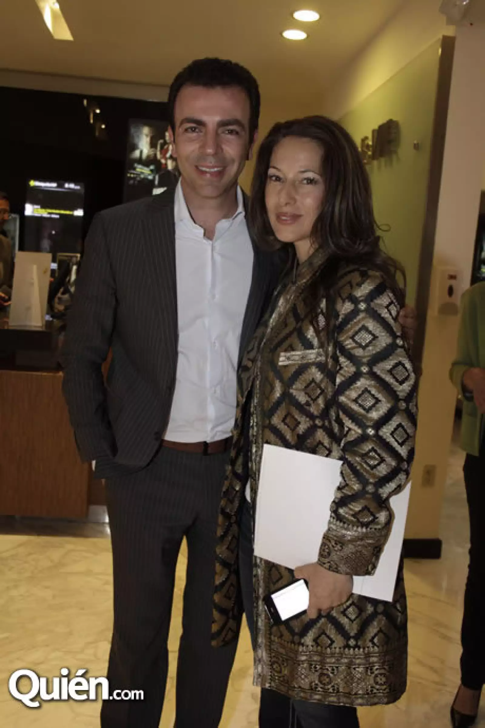 Alejandro Ramírez y Natalia Gil