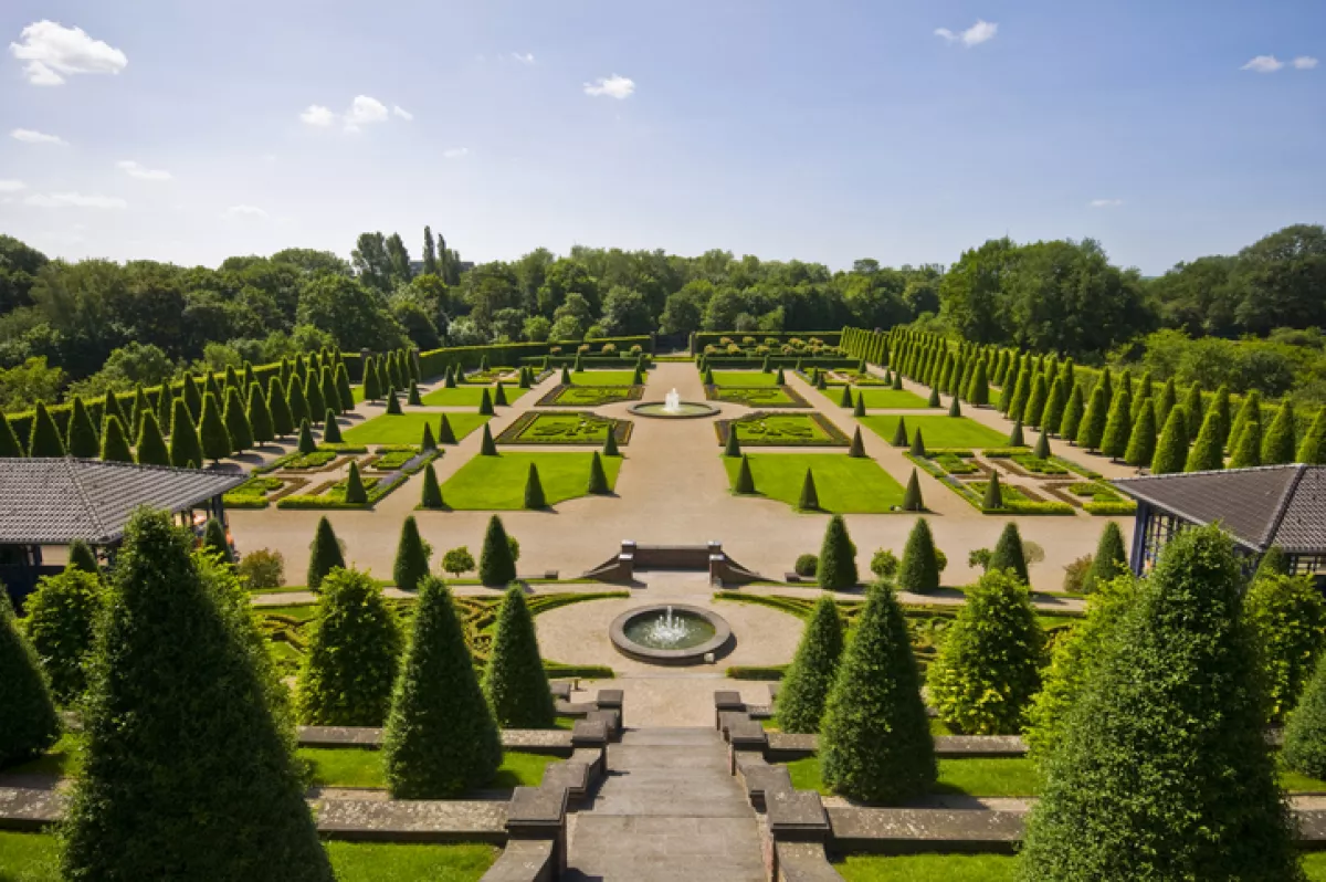 Garden of Kamp  Abbey