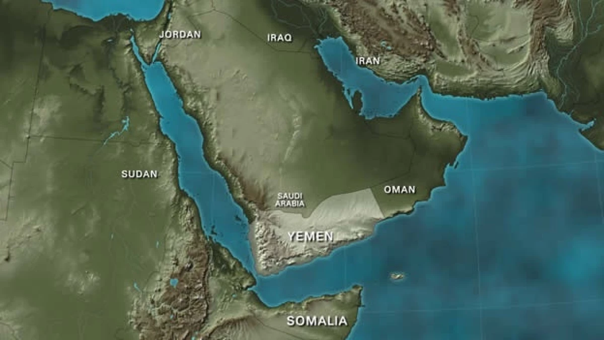 yemen mapa