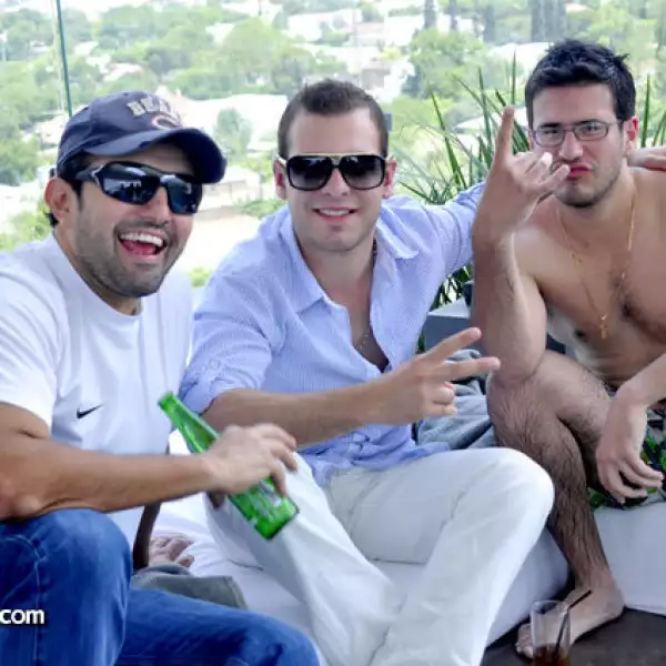 Mark Aceves, Juan Carlos Gutiérrez y Andrés Torres