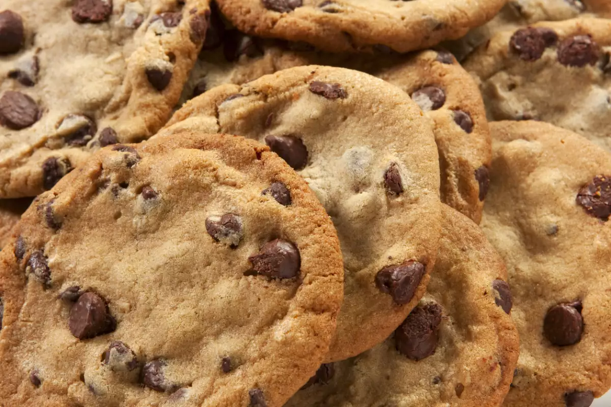 Galletas con chispas de chocolate