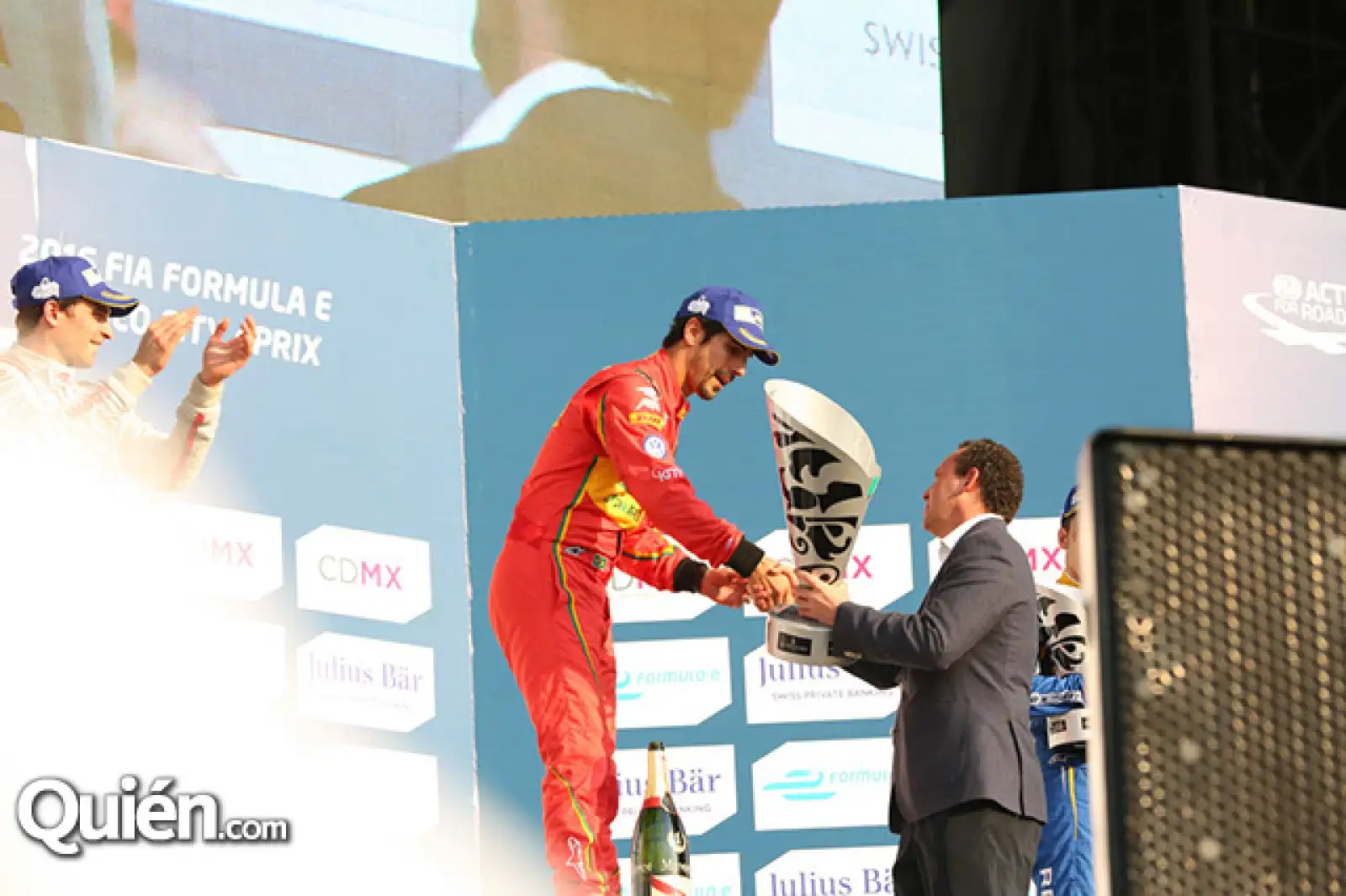 Lucas Di Grassi y Horacio de la Vega