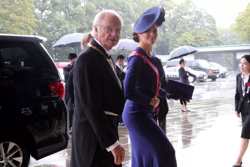 Carlos Gustavo y Victoria de Suecia