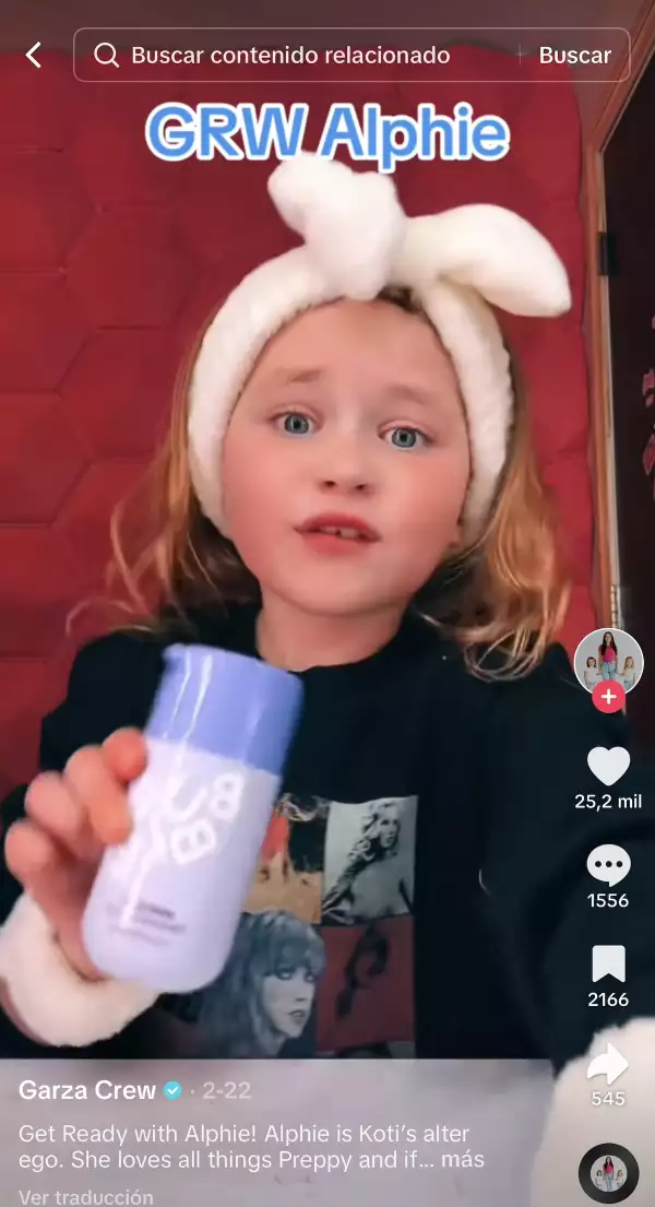 niña grwm