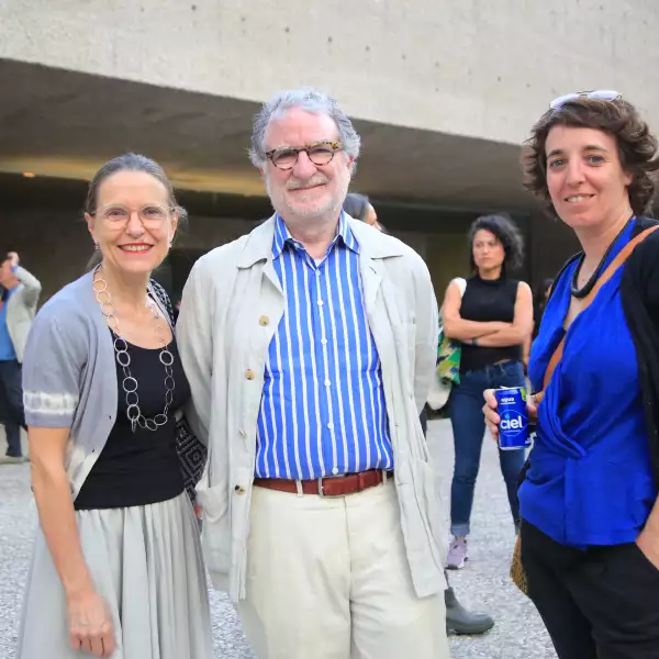 Lluisa Sarries, Peter Freeman y Març Rabal 