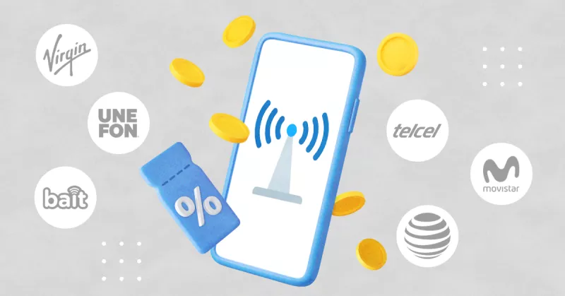 Estos proveedores de telefonía poco conocidos ofrecen más por 200 pesos: Profeco