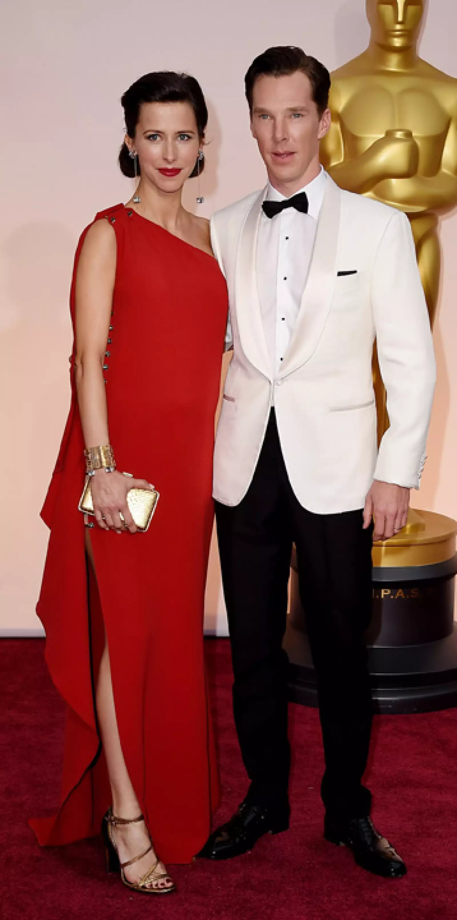 Sophie Hunter y Benedict Cumberbatch.