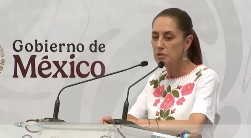 La presidenta Claudia Sheinbaum Pardo anuncia avances en el  Plan de Justicia para el Pueblo Yaqui, San Ignacio Río Muerto, Sonora.