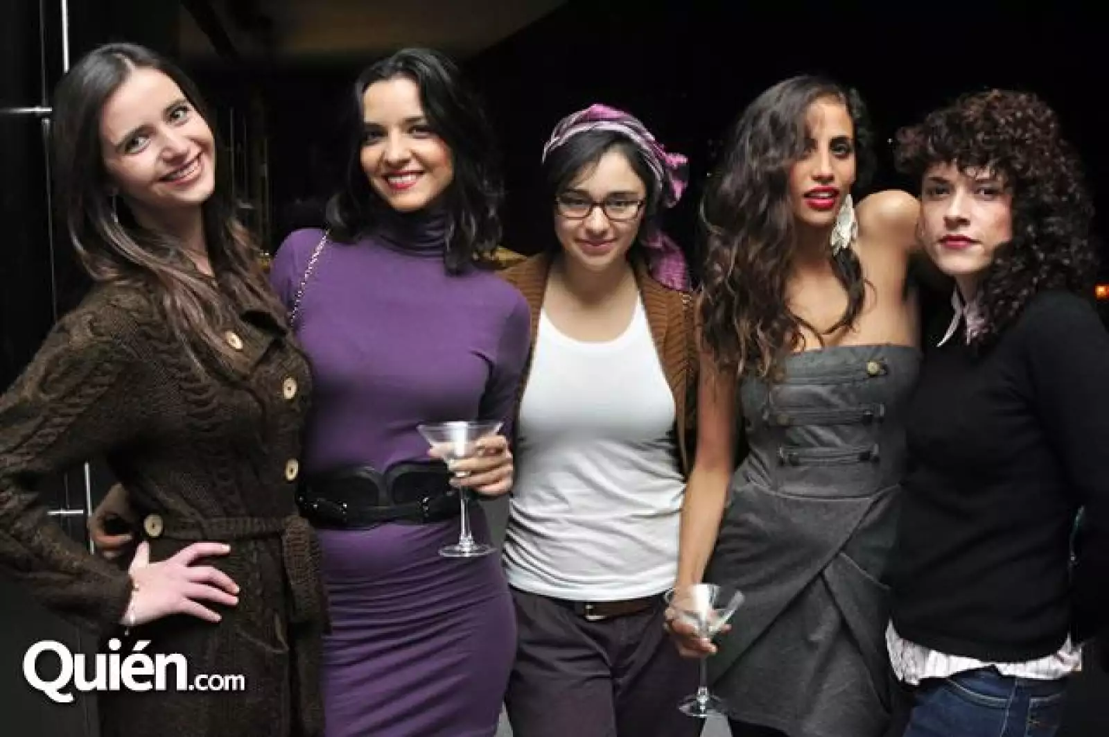 Mariana Ayala,Alejandra Pérez,Claudia Sosa,Tannia Treviño y Roxana Barraza