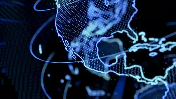 Global network concept.