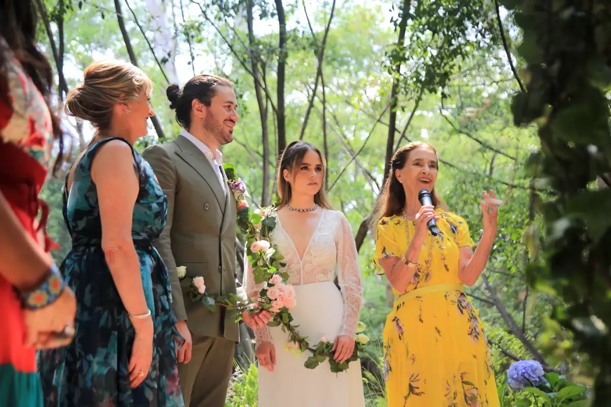 Michele Solares, Bruno Naufal, Camila West y Amparo Espinosa