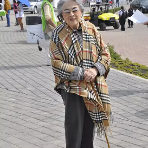 Doña Silvia Valle Flores (Madre de Enrique Rojas,socio del rancho)