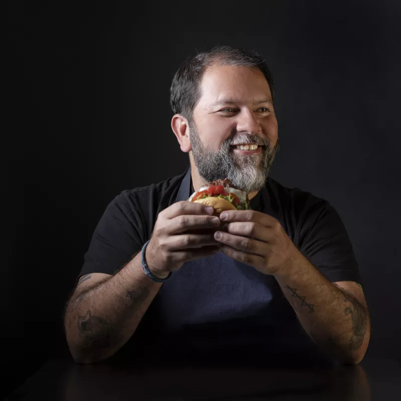 Enrique Olvera y la Ant Burger