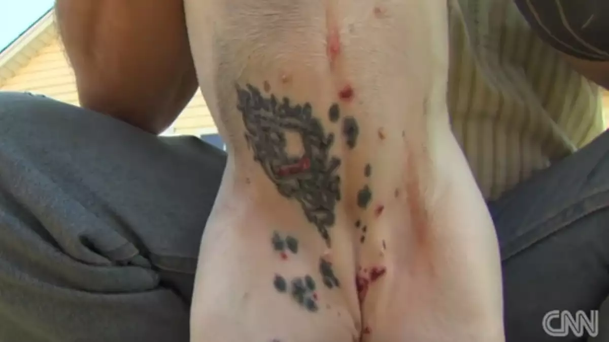 tatuaje en perro
