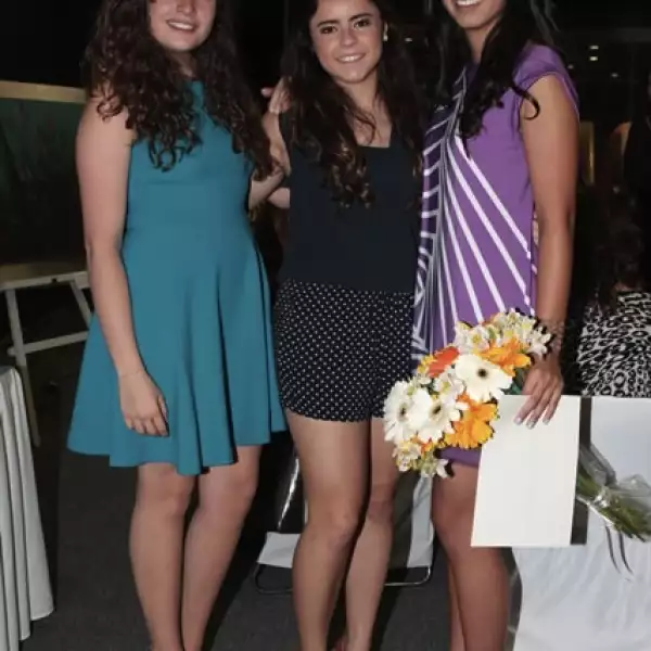 Alexia Checa, Regina Saucedo y Lucia Benabib