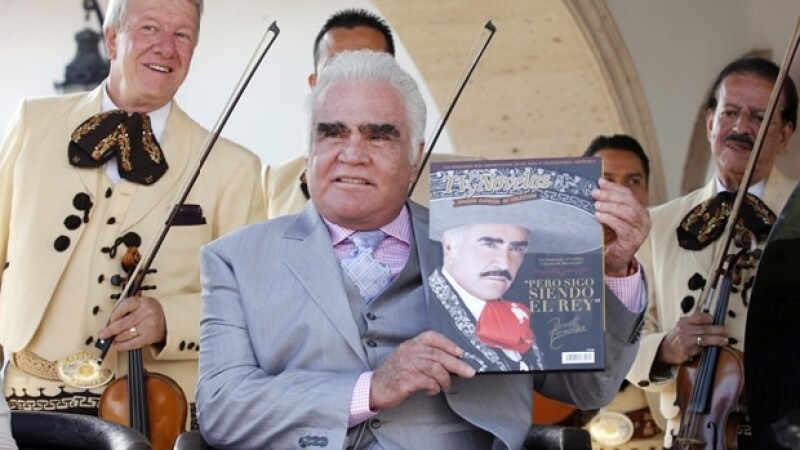 Vicente Fernández anunció su retiro el año pasado.