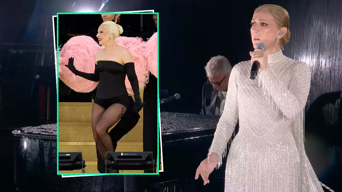 Lady Gagag y Céline Dion