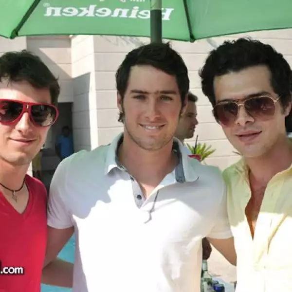 Alejandro,Javier y Manolo Rodríguez