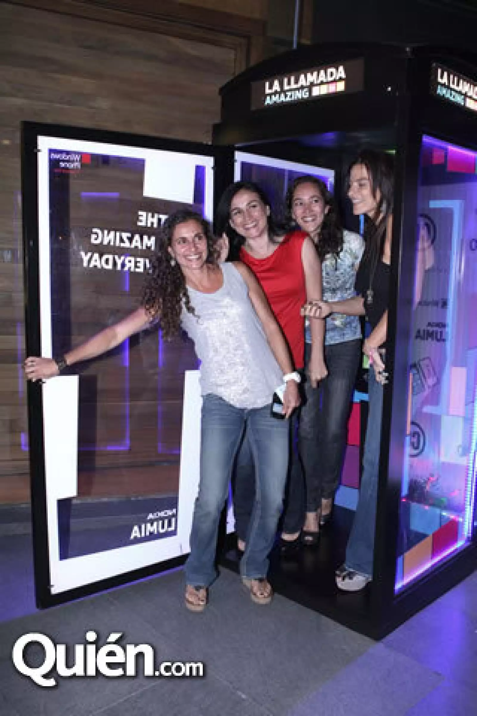 Miriam Neme,Lourdes Gamboa,Maru Garza,y Carol Hanono