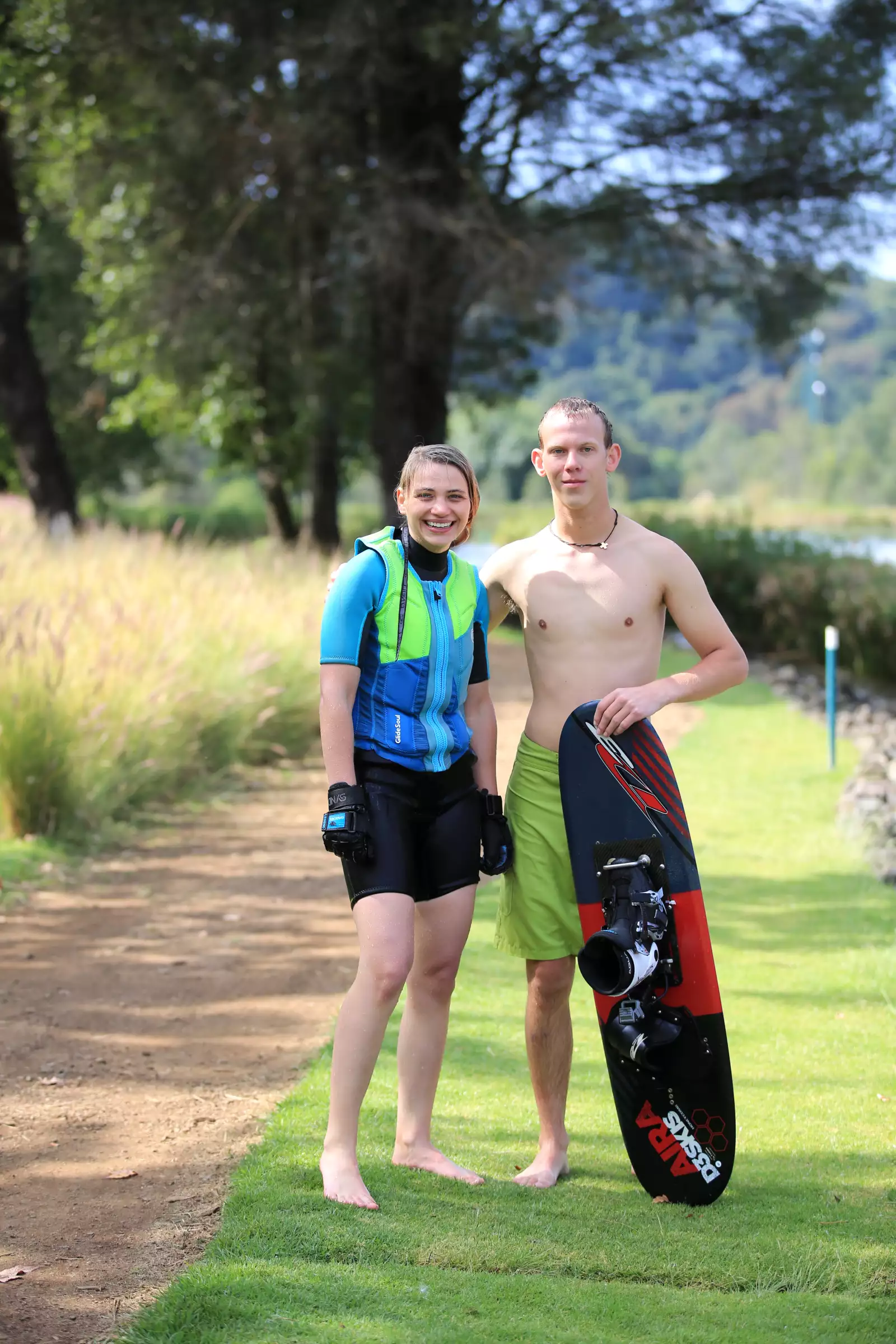 Katia  y Carlos Otero Jr