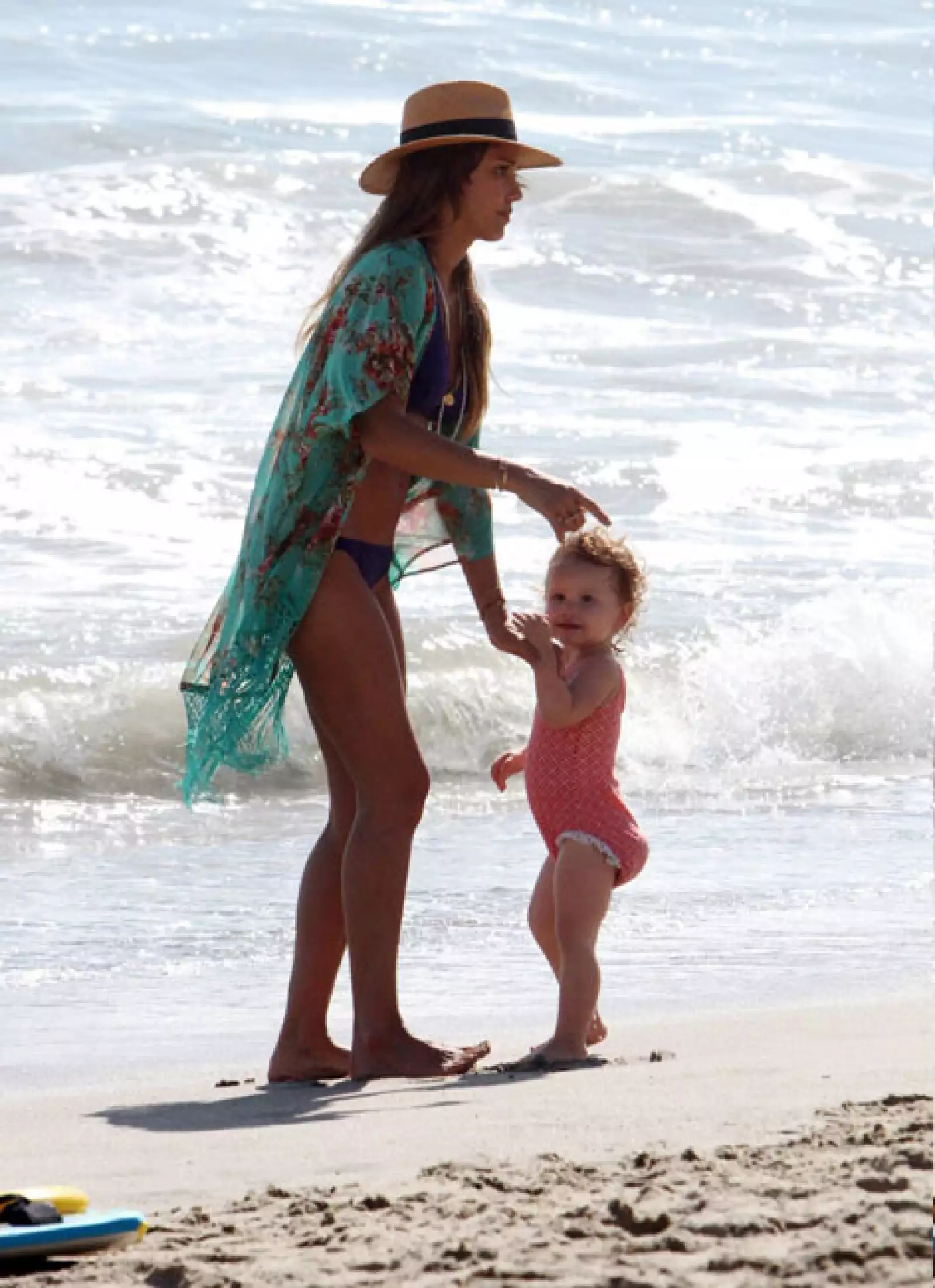 Jessica Alba y Haven.
