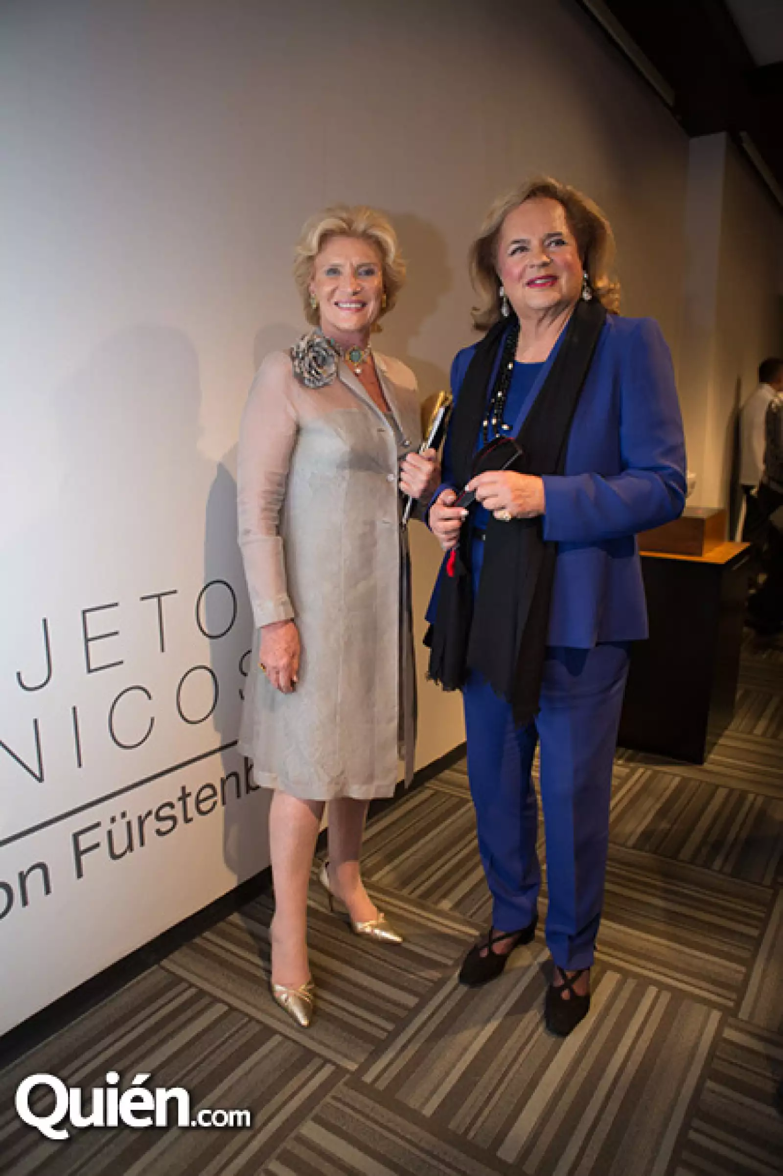 Viviana Corcuera e Ira Von Fürstenberg