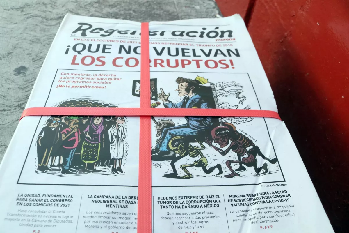 Suspende Twitter a Regeneración, el periódico de Morena