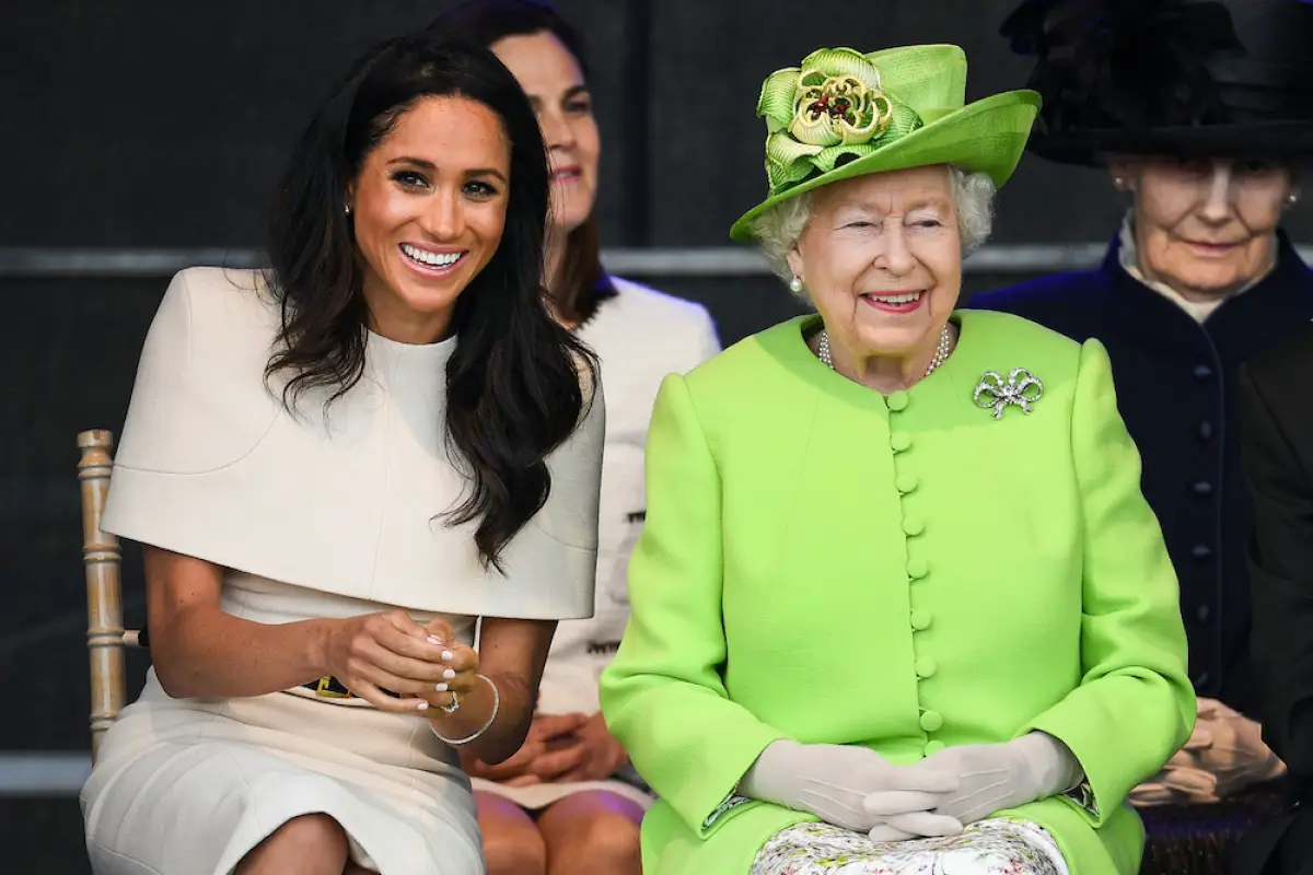 Meghan y la reina Isabel