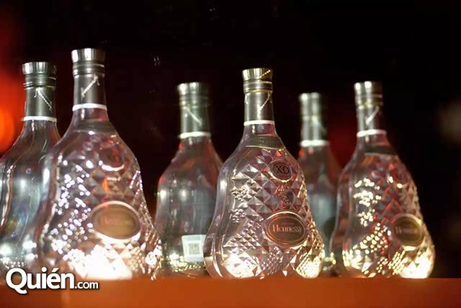 Botellas Hennessy XO.