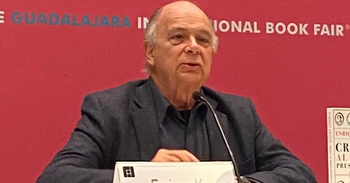 Enrique Krauze presenta libro en Guadalajara 