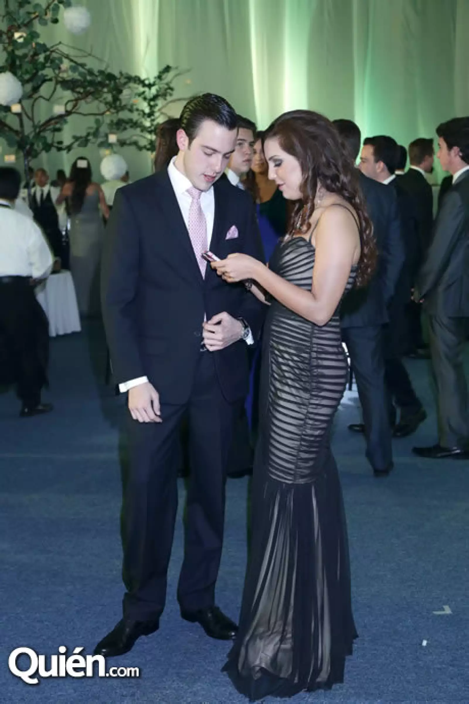 Óscar del Valle y Martha Baidon