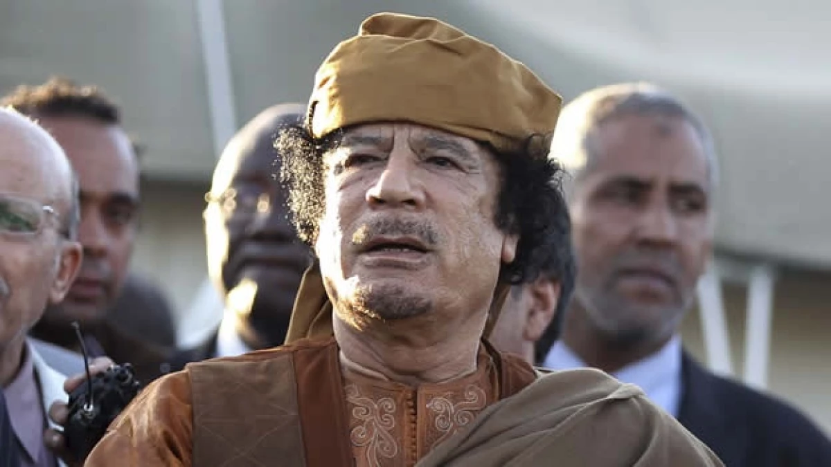 Moammar Gadhafi
