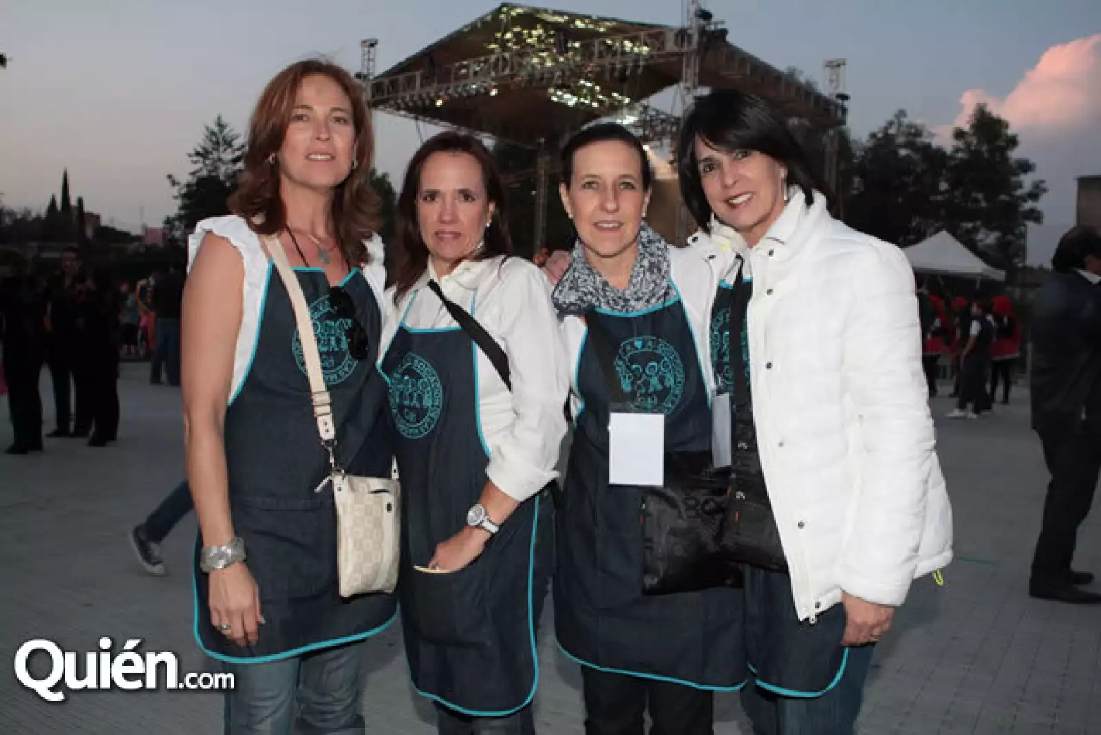 Claudia Fernández, Alejandra Isa, Maritere Isoard y Tita Martín