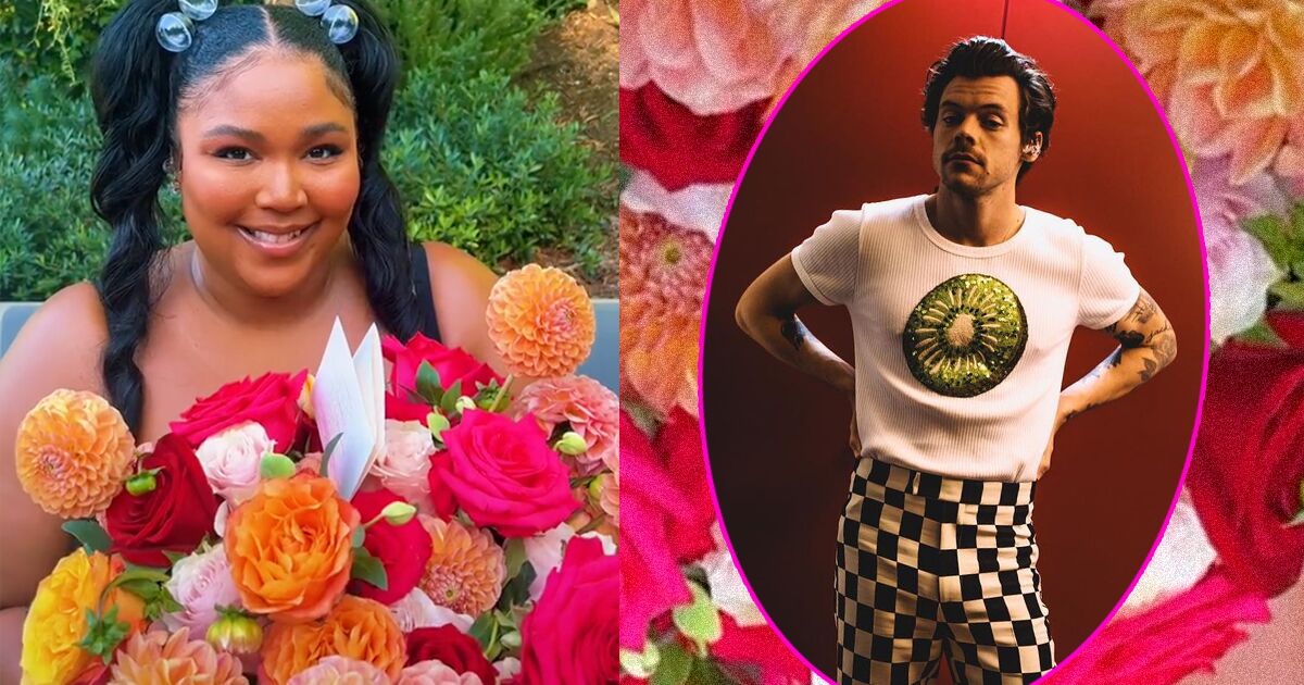 Harry Styles le manda flores a Lizzo por alcanzar el 1 en la lista(02)