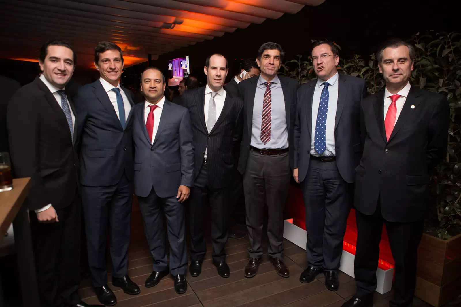 Coctel del 25 aniversario de México Asistencia